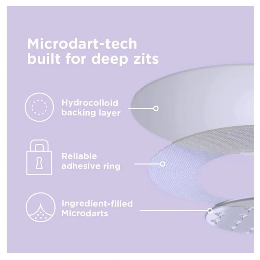 ZitSticka HYPERFADE Dark Spot Microdart Blur Patches, 12-Pack